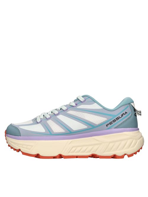 Sneakers modello Shoes Trail SBLD in tessuto ed ecopelle FESSURA | SHOES TRAIL SBLDBIANCO-AZZURRO